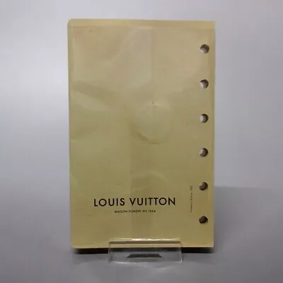 Auth LOUIS VUITTON Note Refill (for PM) R05353 White Beige - Unconfirmed • £76.25