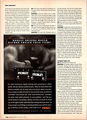 Morley Switch Original Print Ad • $9.50