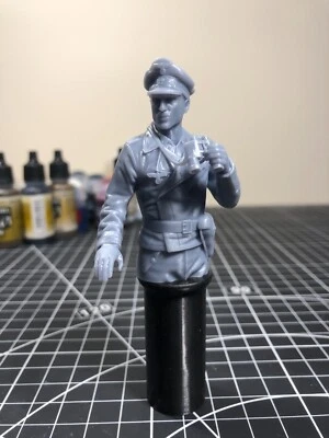 WW 2 German Tank Commander 1:16 Scale Solid Resin Half Figure • £6.50