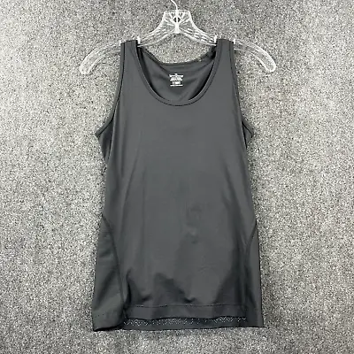 Tommie Copper Tank Top Women's Medium Black Support Fit Recovery Compression • $19.99