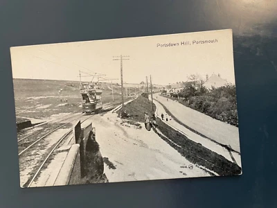 Postcard  Portsdown Hill Portsmouth • £3