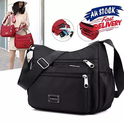 Nylon Waterproof Travel Shoulder Bag Messenger Bags Handbag Cross Body Bags • $17.73