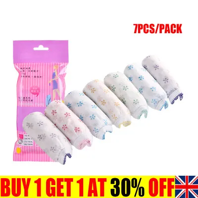 £6.99 • Buy 7pcs/Pack Disposable Non Woven Paper Brief Panties Ladies Travel Underwear JA
