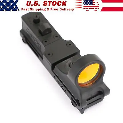C-MORE Red Dot Reflex Sight Railway Tactical Scope Adjustable Optics Scope EP • $50.99