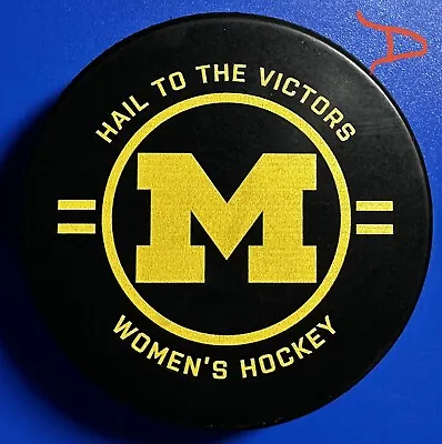 Limited 23-24 University Of Michigan Wolverines Women’s Game Puck • $12.95