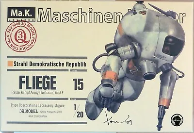 Wave 3Q Fliege P.K.A. Ausf F Weltraum 1/20 Scale Kit Sf3D Maschinen Krieger • £48