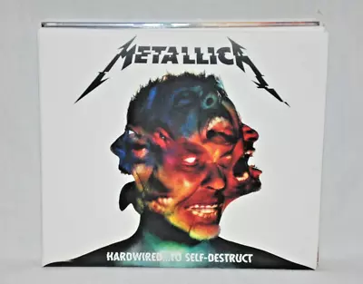 Metallica: Hardwired... To Self-Destruct 2 CD Set 2016 Digipak Used Hard Rock CD • $2.95