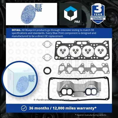 Head Gasket Set Fits MITSUBISHI LANCER Mk5 1.3 92 To 96 4G13(12V) Blue Print New • $134.04