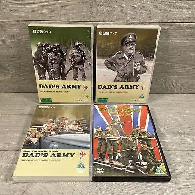 4 X Dads Army DVDs Bundle Job Lot • £5.99