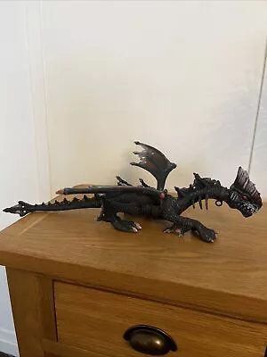 Mega Bloks Fire & Ice Dragons Krystal Wars Black Sea Dragon Silver Rust • £15.99