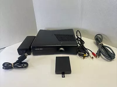 Microsoft Xbox 360 S Slim Model 1439 Console  Black - Tested • $44