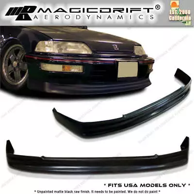 For 88 89 Honda Civic EF 4D Sedan 3D Hatch-back CS Front Bumper Lip URETHANE KIT • $79.99