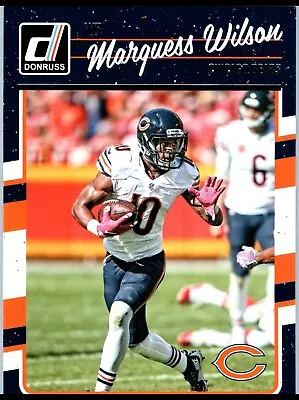 2016 Donruss #53 Marquess Wilson Near Mint • $1.75