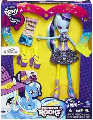 My Little Pony Equestria Girl Rainbow Rock Fashion Doll - Deluxe Trixie Lulamoon • £150