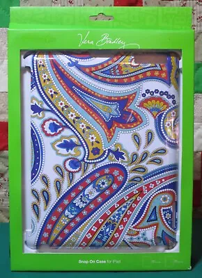 New In Box Vera Bradley Snap On Case For IPad 2 Or 3  Marina Paisley Cover • $9.95