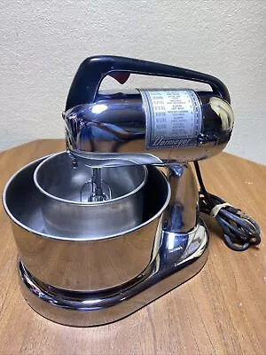 Vintage Dormeyer 10 Speed Silver-Chef Stand Mixer Beaters & Bowls • $36.99