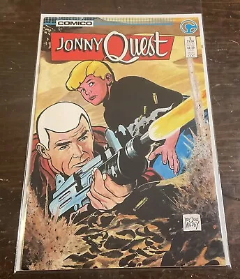 Vintage Johnny Quest #1 VF-NM Comico Comic 1985 HIGH GRADE Combined Shipping • $24.95