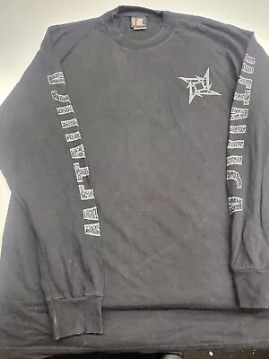 Vintage Metallica Long Sleeve Concert Shirt Xl • $50