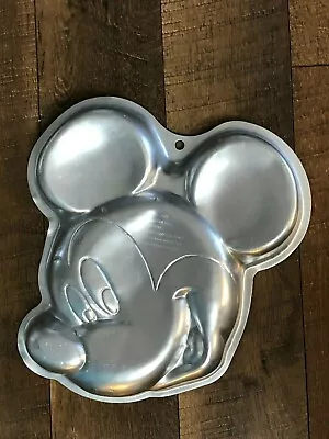 Vintage Wilton Disney Mickey Mouse Head Face Cake Pan Used  • $13.49