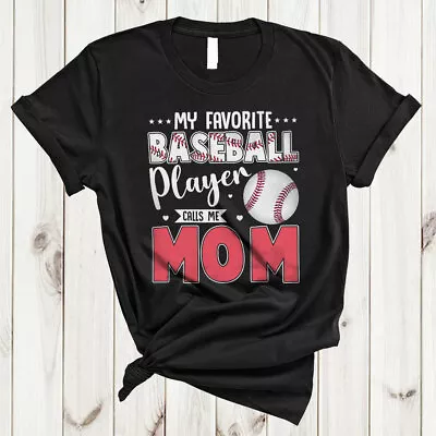 My Favorite Baseball Player Calls Me Mom Cool Mother's Day Baseball Player Shirt • $8.55