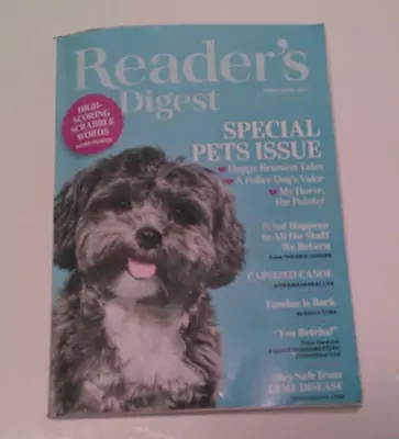 Readers Digest Magazine MARCH/APRIL 2024 SPECAIL PET'S ISSUE • $3.24