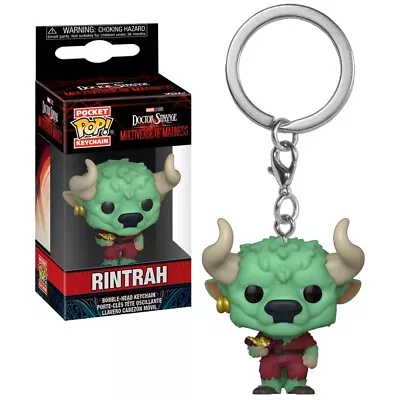 Funko POP! Keychain Marvel Rintrah Doctor Strange MoM Vinyl Keyring New • £7.95