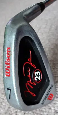 Wilson Michael Jordan 23 Signature 7 Iron Golf Club True Temper Steel Junior Htf • $16.98