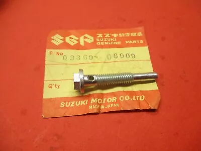 Nos Oem New Original Suzuki Ts400 Ts250 Tm400 Union Banjo Bolt 09360-06009 • $14.99