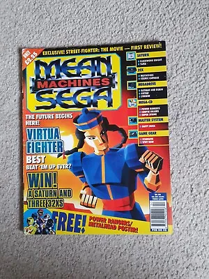 Mean Machines Sega Magazine Issue 28 February 1995 - Early Saturn  Coverage • £4.99