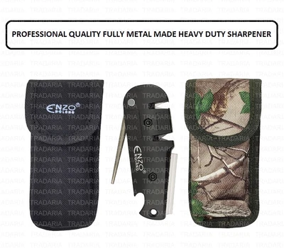 £4.99 • Buy Tactical Tool Ceramic Carbide Diamond Rod Sharpener Pouch Only