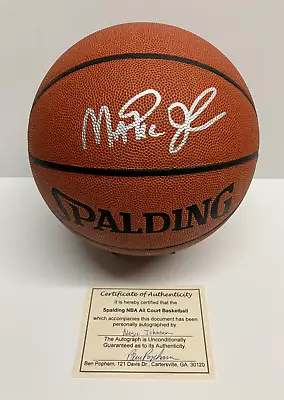 Magic Johnson LA Lakers Signed Autograph FULL SIZE NBA Basketball With COA • $175