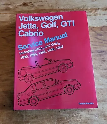 1993-1997 Volkswagen Jetta Golf GTI Cabrio Bentley Factory Service Repair Manual • $59.95