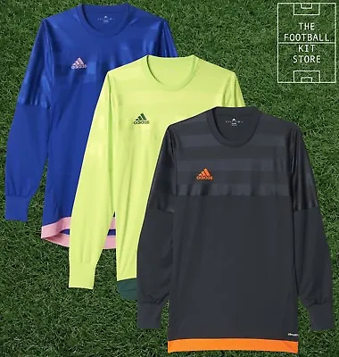 Adidas Entry Goalkeeper Shirt - GK Football Jersey Mens With Padding - All Sizes • £17.99