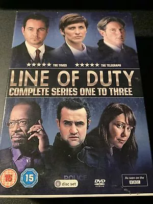 Line Of Duty: Series 1-3 [DVD] [2017] • £6.95