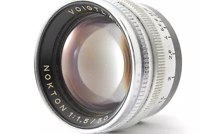 [NEAR MINT] Voigtlander Nokton 50mm F/1.5 Manual Rangefinder Lens From Japan • $599.99