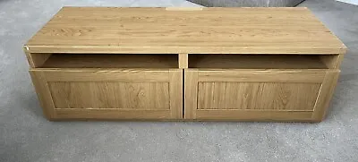 IKEA Besta TV Unit With Drawers - Oak - *COLLECTION ONLY* • £129.99
