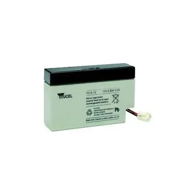 Y0.8-12 Yuasa Battery  Lead Acid 12V 0.8Ah  Yucel • £22.79
