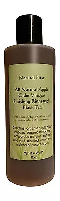 Natural First Apple Cider Vinegar Finishing Rinse W/Black Tea For Shedding/Loss  • $14.95