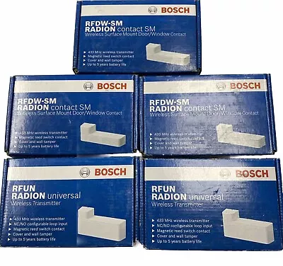 5 Bosch RFUN Radion Universal Wireless Transmitter RFUN-A • $50