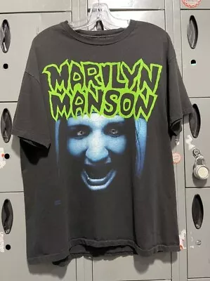 Marilyn Manson Vtg 1994 Marlyn Manson This Is Your World Unisex Tshirt • $15.99