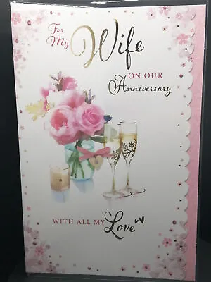 My Wife On Our Anniversary Card • £2.49