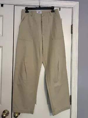 Armani / A/X Vintage 90s Pants - Chino Wide Leg- Cargo Style 29 X 30 • $40