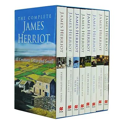 All Creatures Great And Small: The Complete James Herriot 8 Books Box Set - PB • $33.08