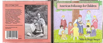 American Folksongs For Children By Mike & Peggy Seeger (2 CD) W/Booklet #0623GQ • $8.99