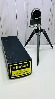 Vintage BUSHNELL#78-3010 Spotting Scope Shooter's Stand Tripod W/ Original Box • $149