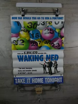 Waking Ned  Video Vhs Store Original Film Poster Movie 59cm X 42cm Ref 1  • £12.88