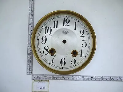 Antique Brass And Metal Dial Marked Vedette 5 3/4″ Or 146 Cm Wide • $49