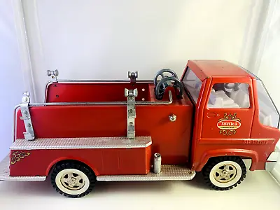 Vintage 1960's Red Tonka Gas Turbine Pumper Hose Fire Truck/ Engine • $220.77