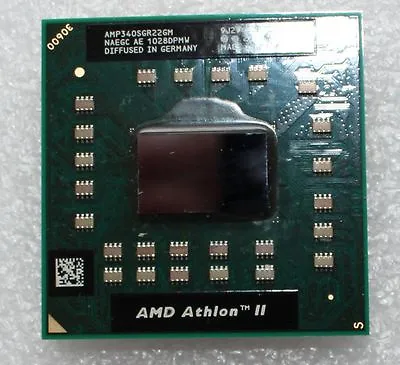 PACKARD BELL EASYNOTE TM80 AMD Athlon II P340 2.2GHz Laptop CPU Processor • £9.95