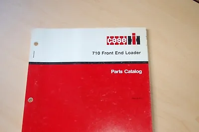 $63.55 • Buy CASE IH 710 Front End Loader Tractor Parts Manual Book Catalog List Index Spare
